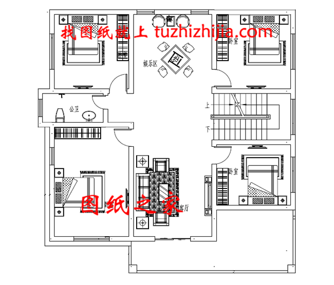 农村现代三层建房子设计图及图片，平屋顶的设计