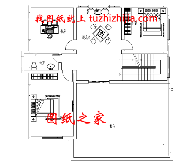 农村现代三层建房子设计图及图片，平屋顶的设计