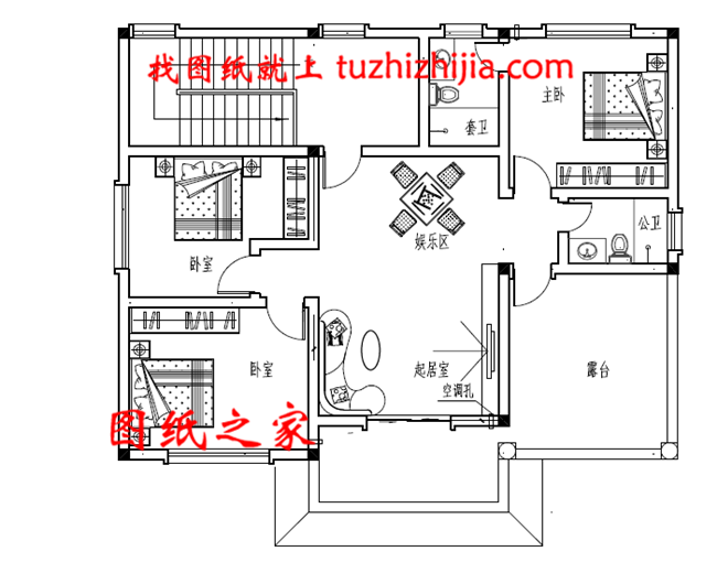 2019新款三层别墅设计图片大全，占地170平米左右