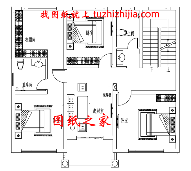 最新款二层半别墅图片，占地115平米左右，带地下室，带露台