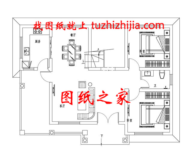 现代简约时尚二层带超大露台农村别墅