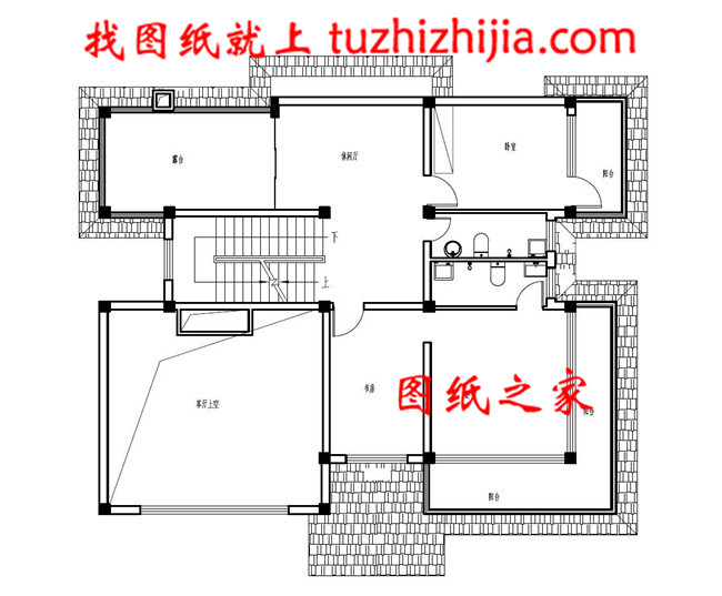 带小烟囱的两层乡村自建房，外型设计是个性时尚简欧风