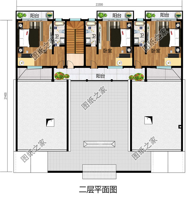 农村仿古四合院设计图自建房，外观中式古朴典雅