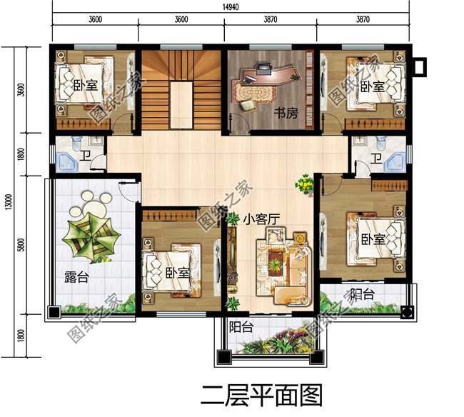 最接农村地气的二层农村小别墅，造价30万左右，经济实用