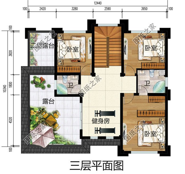 2019年新款别墅外观图，新中式风格，比简欧大气，时尚