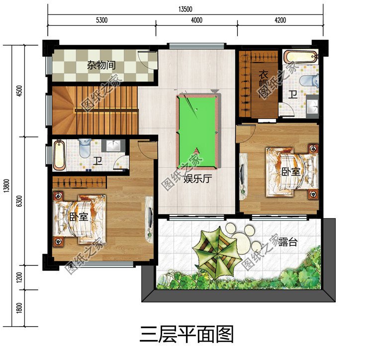 人气颇高的三层新中式别墅方案，五种户型，五种尺寸