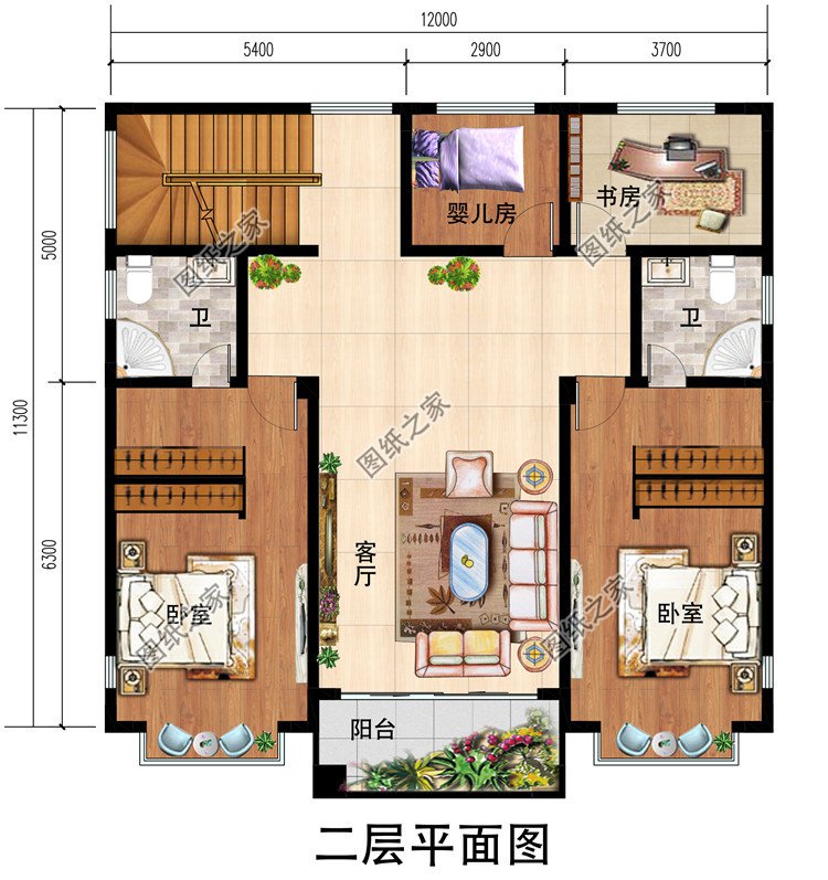 35万左右的农村小别墅设计图及效果图，新中式风格