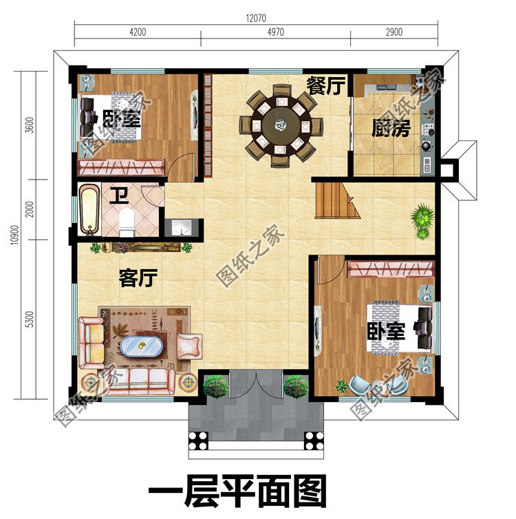 三层简欧新农村别墅