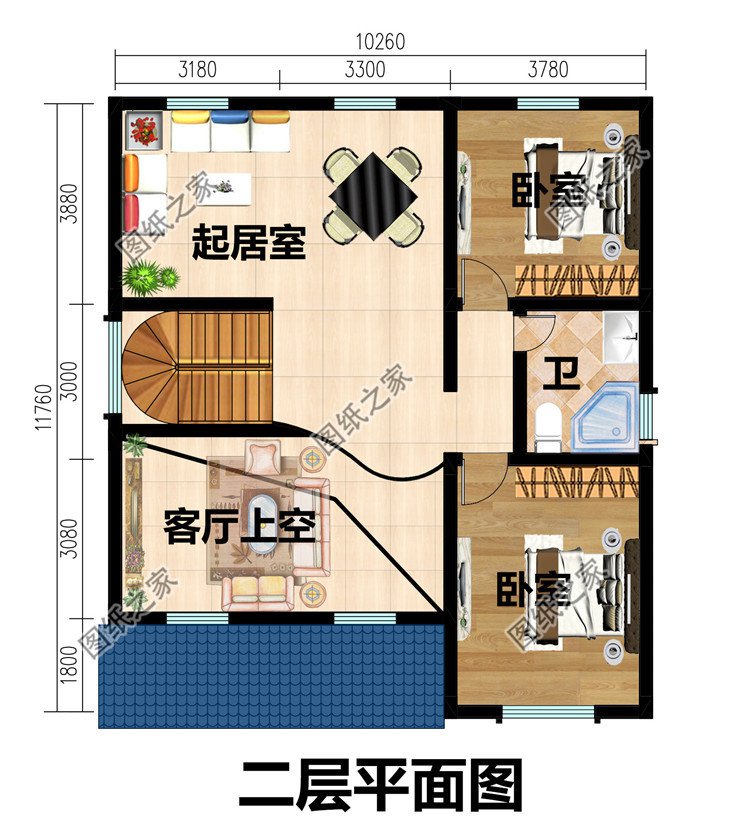 两层15万农村自建房设计图