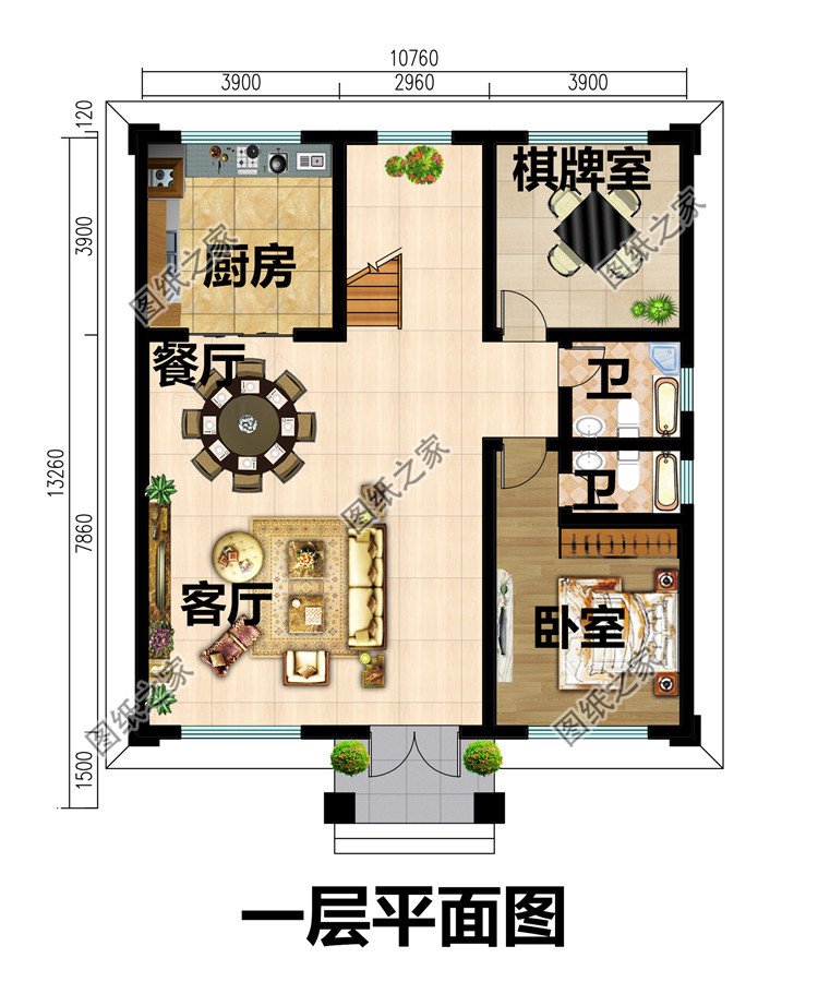 新农村自建三层楼房设计图纸