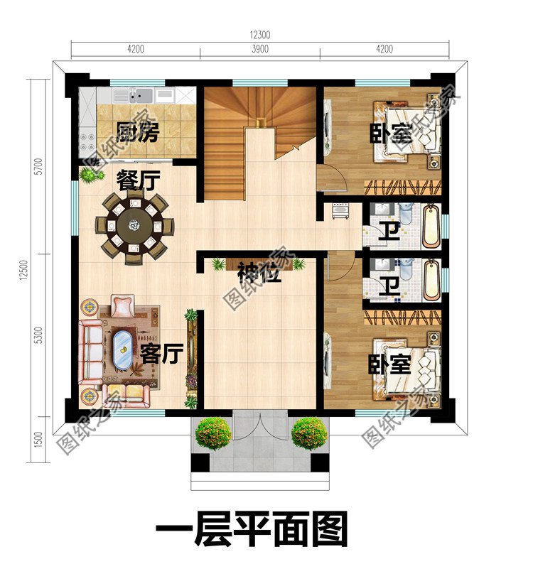 三层新中式风自建别墅