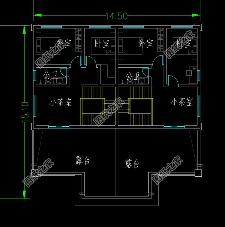 四层豪华别墅设计图四层